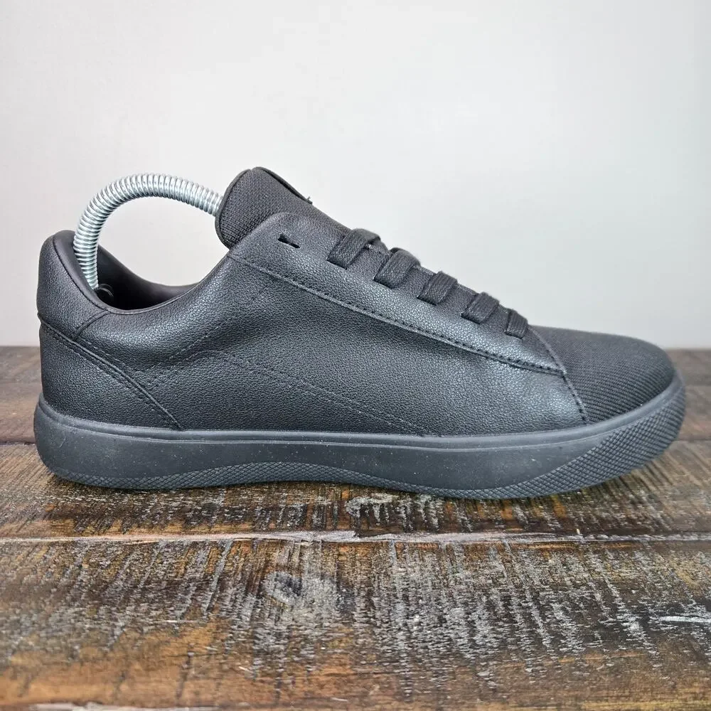 Vessi Soho Sneaker Womens Size 9 Waterproof Shoes Casual Asphalt Black Black